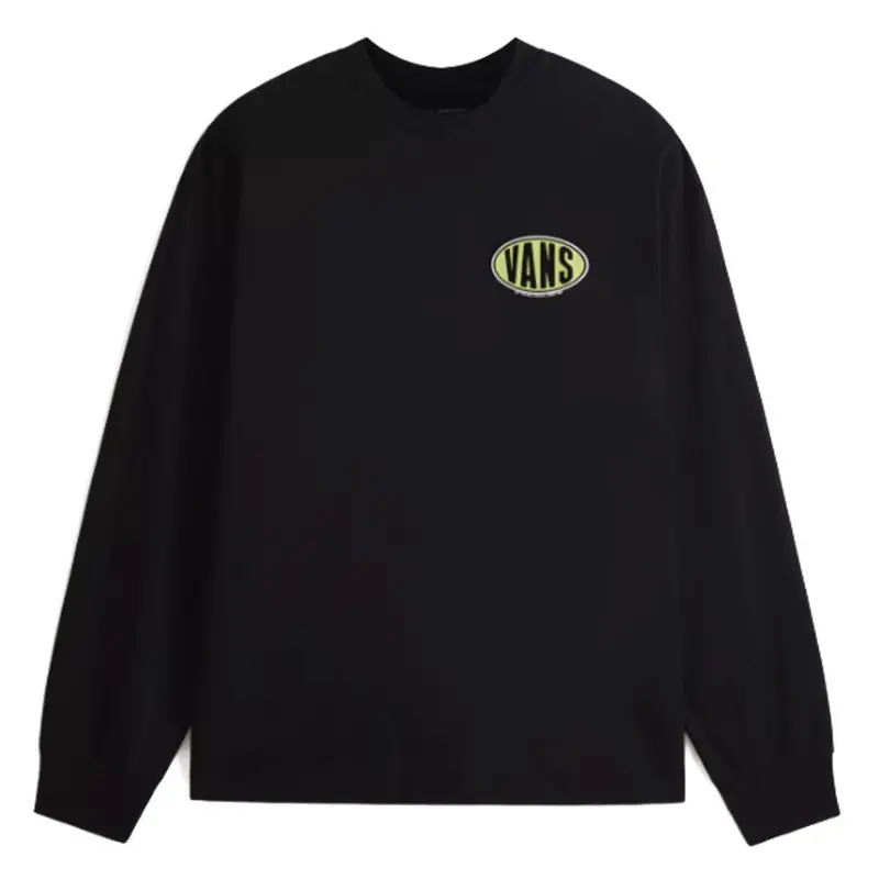 Vans Spray On Long Sleeve T-Shirt - Black 1