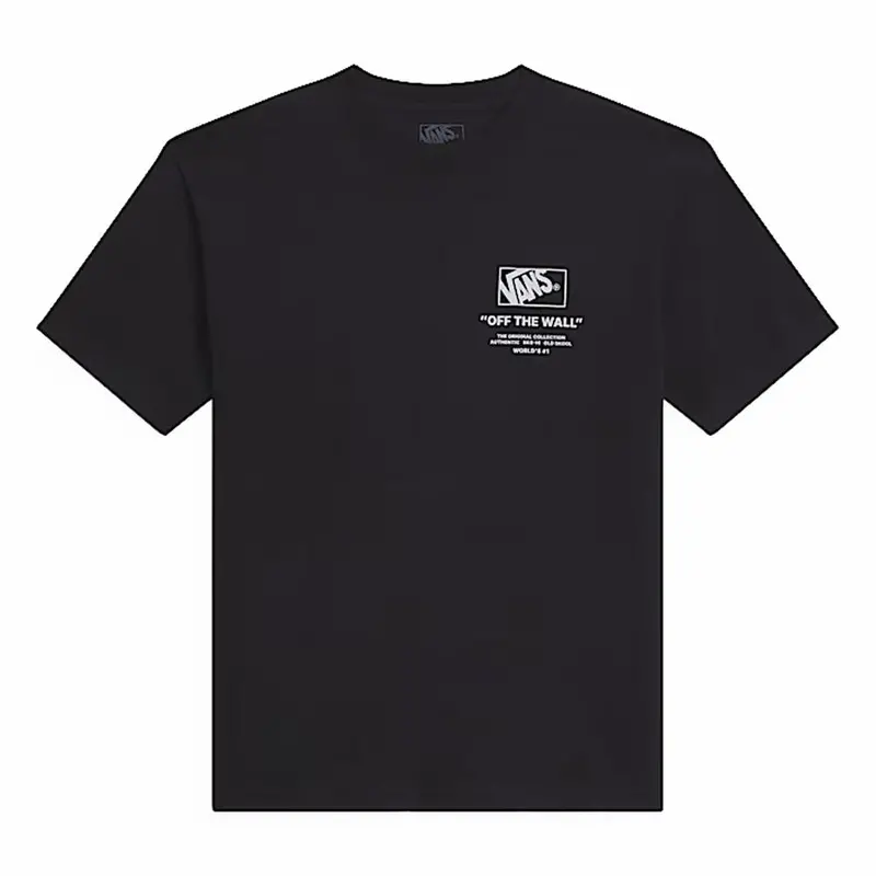 Vans Stacked Hi T-Shirt - Black/White 2