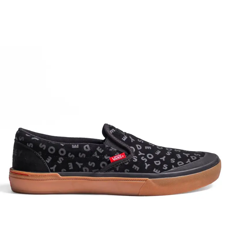 Vans X Odyssey Bmx Slip-On - Black/Red/Gum 1