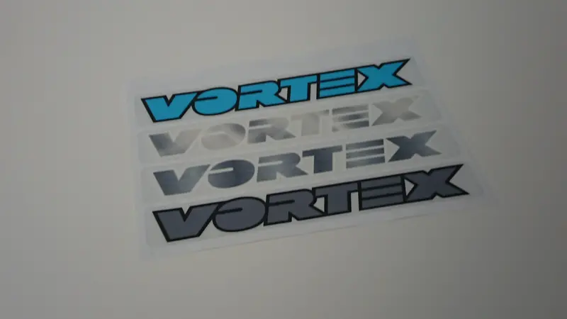 Vortex Tailgate Sticker For Xt/Vortex/Alcyone 13