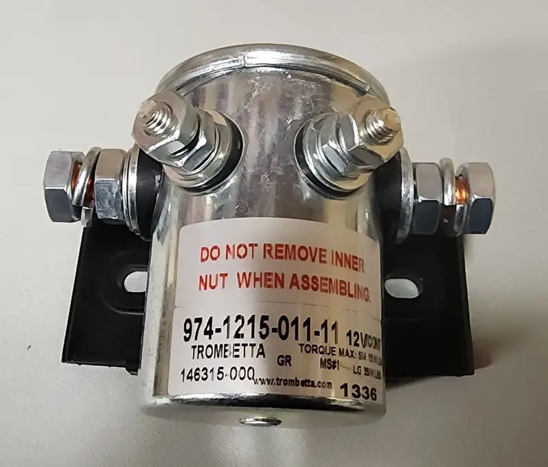 Warn Solenoid Power Interrupts 1