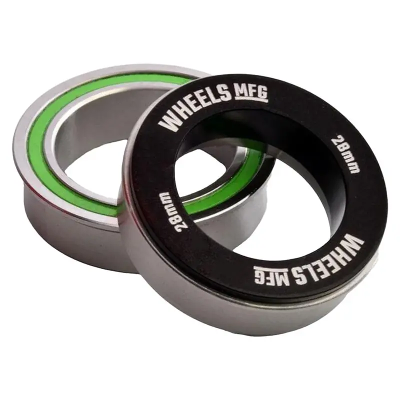 Wheels Manufacturing Bb86 Abec-3 Bearings For Praxis M30 28/30 Cranks - Black 1