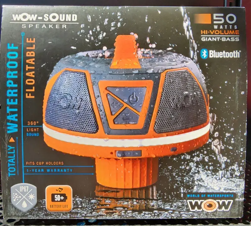 Wow Watersports Bluetooth Speaker 1
