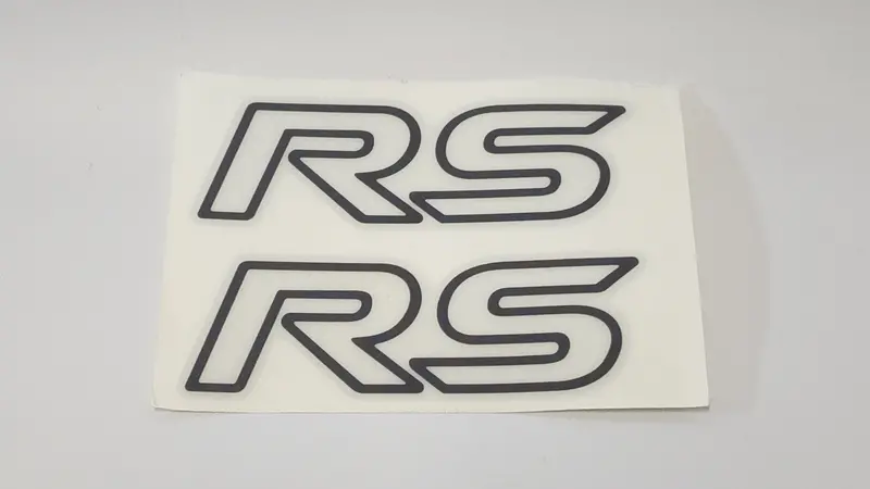 Wrx 2 Door Usdm Rs Side Quarter Stickers - Pair 1