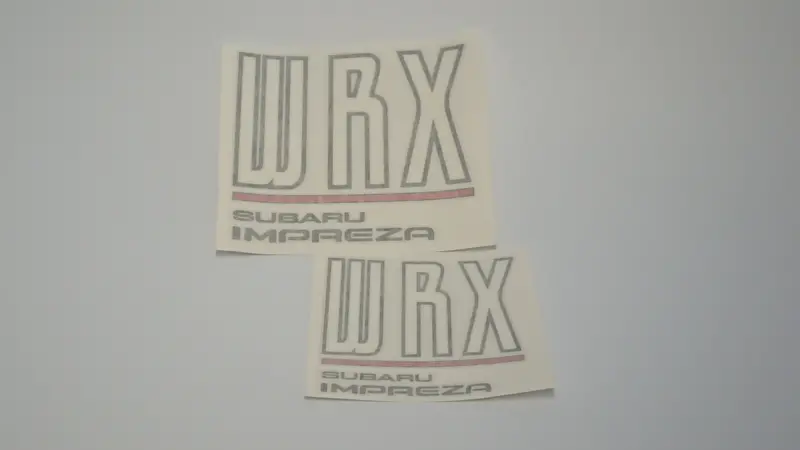 Wrx Gc8/Gf8 Wagon And Sedan Tailgate Stickers V2 1