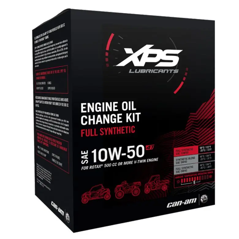 Xps 10W50 500 Cc+ Can-Am Synthetic Oil Change Kit 1
