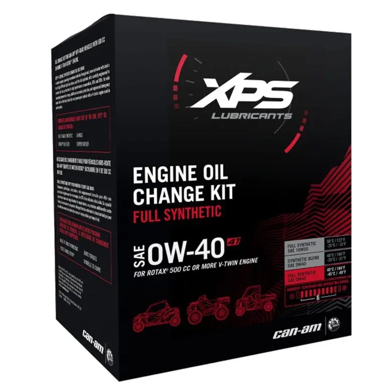 Xps Can-Am 500Cc Synthetic Oil Change Kit 1