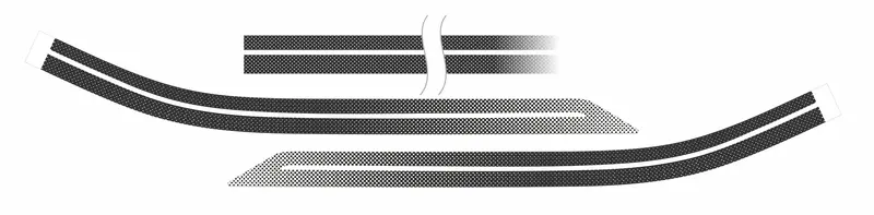 Xt And Xt6 (Vortex) Alcyone Rear Tail Stripe Kits 1