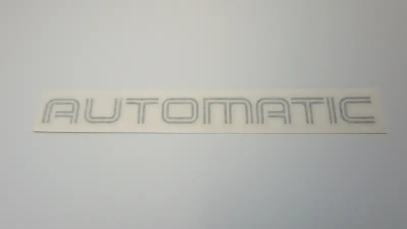 Xt/Vortex/Alcyone Automatic Tailgate/Trunk Stickers 1