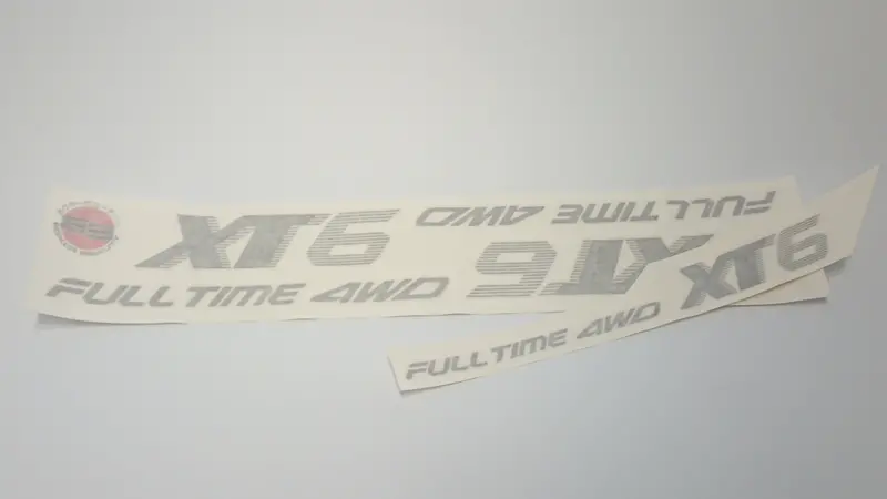 Xt6 Sides And Trunk - Alcyone Xt6 Sticker Sets 1