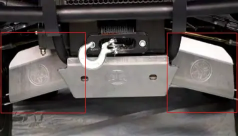 Yamaha Front A-Arm Guards 1