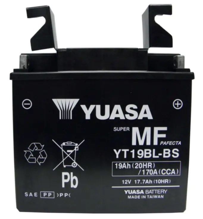 Yuasa Yt19bl-Bs Battery 1