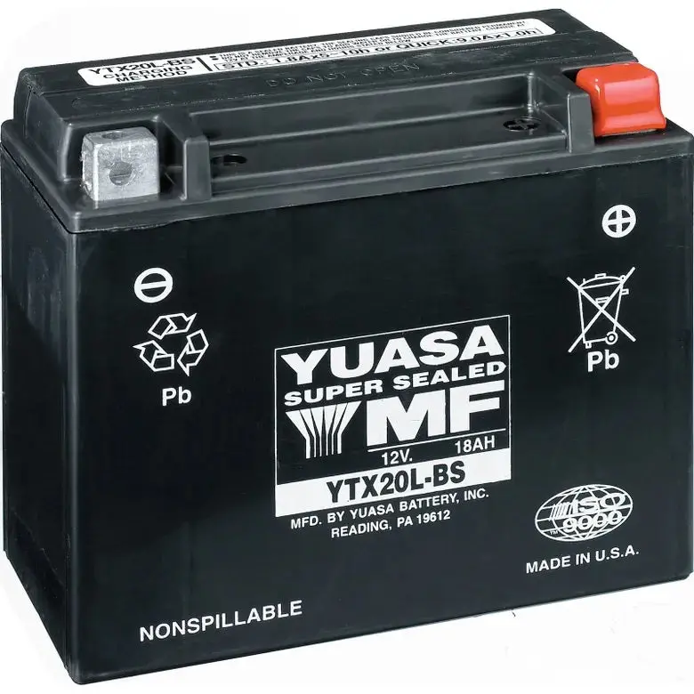 Yuasa Ytx20l-Bs Battery 1