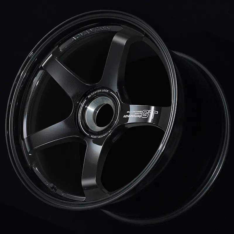 Advan Gt For Porsche 21X9.5 / +59 Offset / 5-130 / 71.8Mm Bore / Racing Titanium Black 1