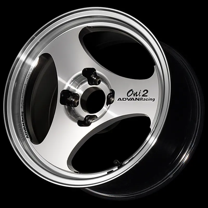Advan Oni2 Alloy Wheel – 15X6.5", +35 Offset, 4X100 Pcd, 63Mm Center Bore, Machined & Diamond-Cut Finish 1