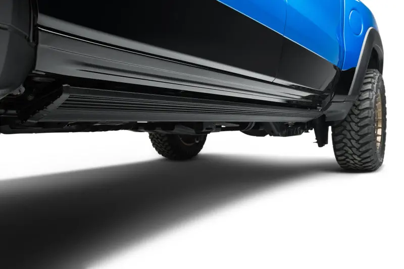 Amp Research Powerstep Xtreme Running Boards For 2019–2022 Ram 1500 Crew Cab – Black With Oem-Style Illumination 1