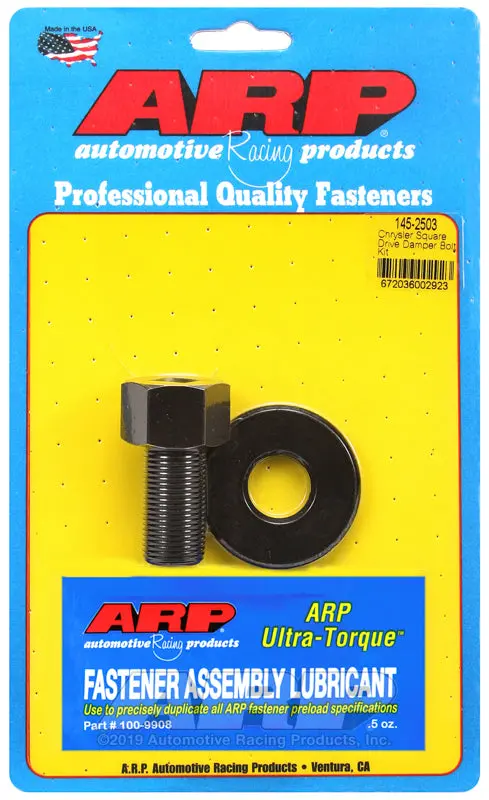 Arp Square-Drive Harmonic Balancer Bolt Kit — Engineered For Chrysler Applications 1