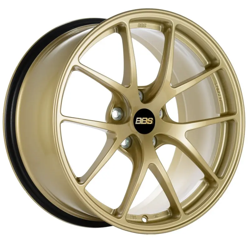 Bbs Ri-A Gold Finish Forged Alloy Wheel – 18X9.5, 5X120, Et40, 82Mm Hub Bore, Pfs/Clip Required 1