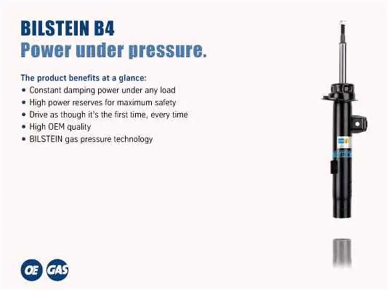 Bilstein B4 Strut Assembly – Front Left Suspension For 2007 Bmw 328I Convertible (Base Model) 1