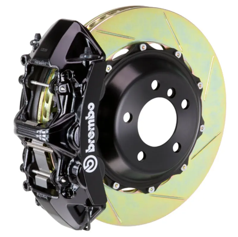 Brembo Gt Big Brake Kit For 2008–2009 Harley-Davidson V-Rod Muscle – Rear, 4-Piston Calipers, 380X32Mm Slotted Rotors 1