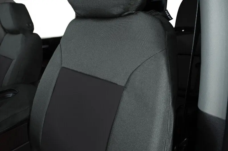Covercraft 21-25 F150 Xl/Xlt Endura Precisionfit Custom Front Row Seat Covers - Charcoal/Black 1