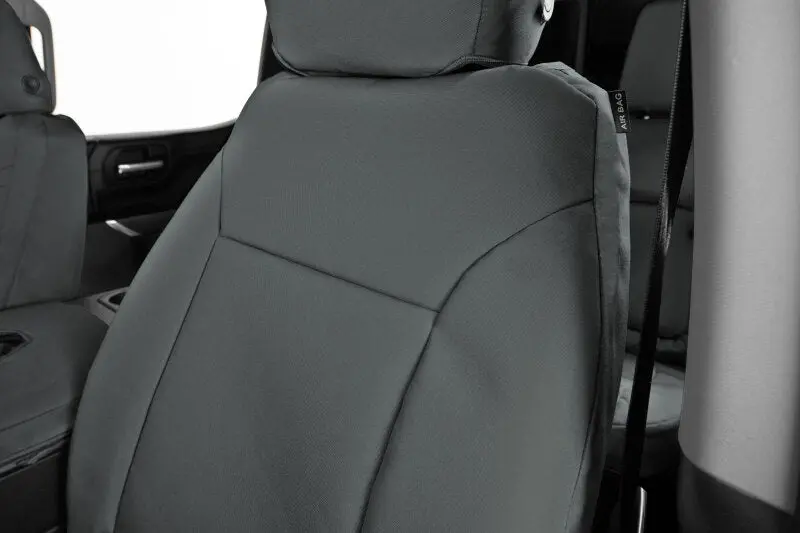 Covercraft Endura Precisionfit Seat Covers For 2016–2023 Toyota Tacoma – Second Row, Charcoal/Charcoal 1