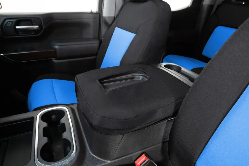 Covercraft Endura Precisionfit Seat Covers For 2019–2024 Subaru Ascent – Front Row (Blue/Black) 1