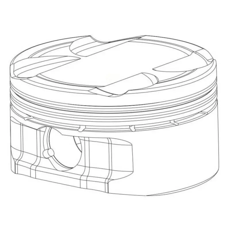 Cp Replacement Compression Ring Set For Sc7436 Forged Pistons 1