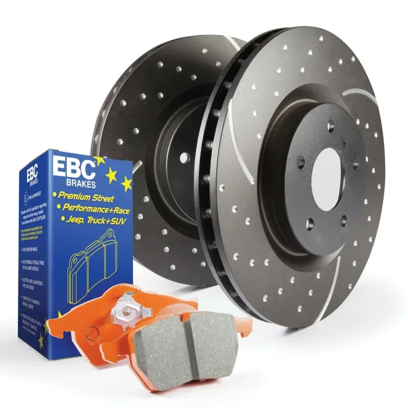 Ebc Orangestuff Brake Pad & Gd Rotor Kit – S8 Series 1