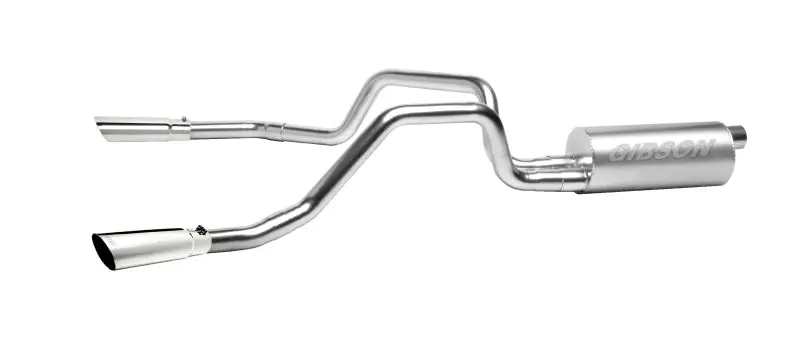 Gibson Aluminized Cat-Back Dual Exhaust System For 2000–2003 Chevrolet S10 Base W/ 4.3L V6 1