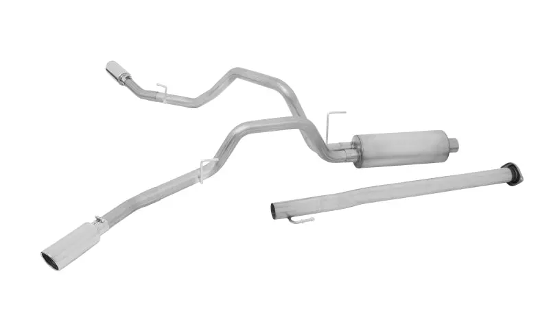 Gibson Dual Exhaust System – Cat-Back, 3"/2.5" Stainless Steel, For 2016–2019 Ford F-150 Lariat 2.7L V6 1
