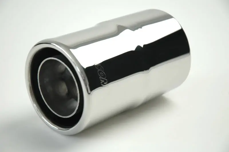 Gibson Marine Power Tip Muffler Pair – 4" Inlet, 6.75" Length, Stainless Steel Construction 1