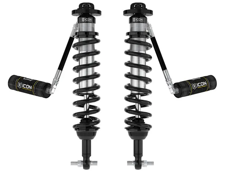 Icon Vehicle Dynamics 2- To 3-Inch Front Coilover Kit For 2021+ Ford Bronco – 2.5" Vs Reservoir Shocks 1