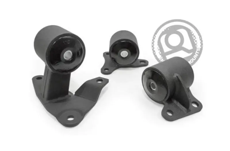 Innovative Motor Mounts For 1994–1997 Honda Accord F-Series – Black Steel With 85A Bushings (Auto-To-Manual Conversion) 1