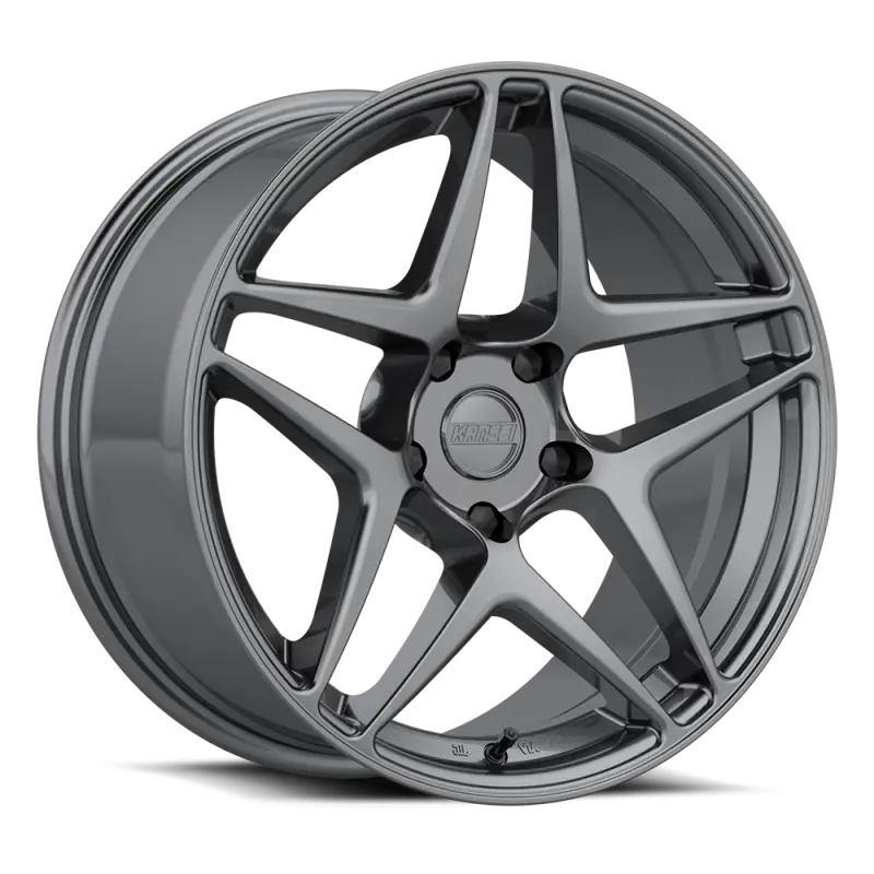 Kansei K15G Astro 19X10.5 Inch Wheel – 5X114.3 Bolt Pattern, 12Mm Offset, 73.1Mm Bore, Gunmetal Finish 1