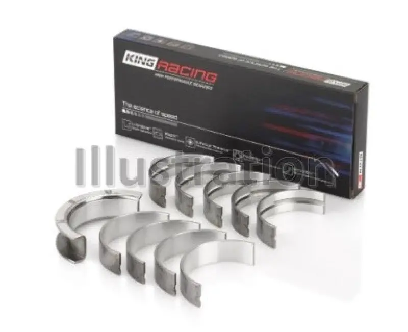King Main Bearing Set For Ford Windsor 260/289/302 (5.0L) – Standard Size +0.010" Overbore Option 1
