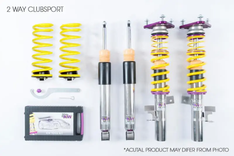 Kw Clubsport 2-Way Adjustable Coilover Kit For Ford Mustang Models With Electronic Dampers 1