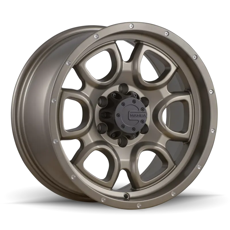 Mamba M19 18X9 6X139.7 Et12 Bronze W/ Drill Holes 1