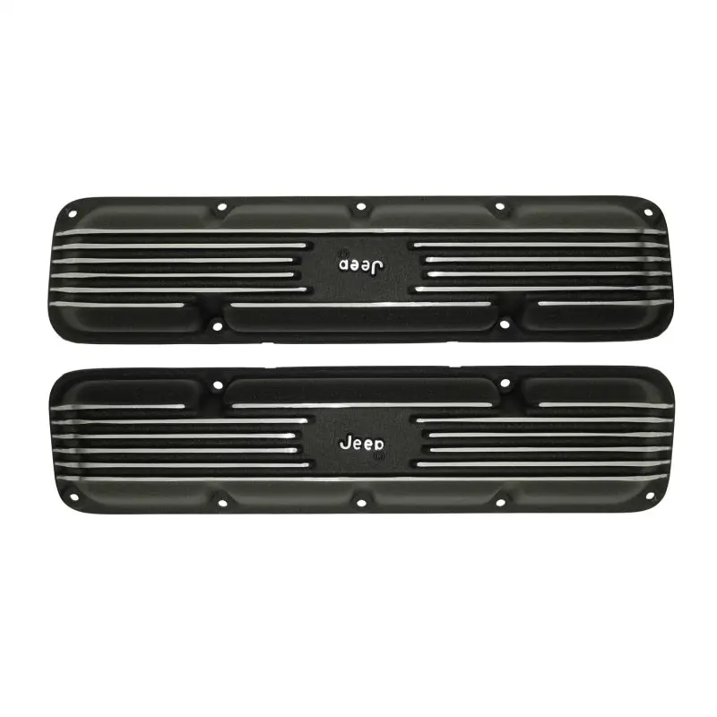 Omix-Ada Styled Valve Cover Pair With Embossed Script – Direct-Fit Replacement For Select Models 1