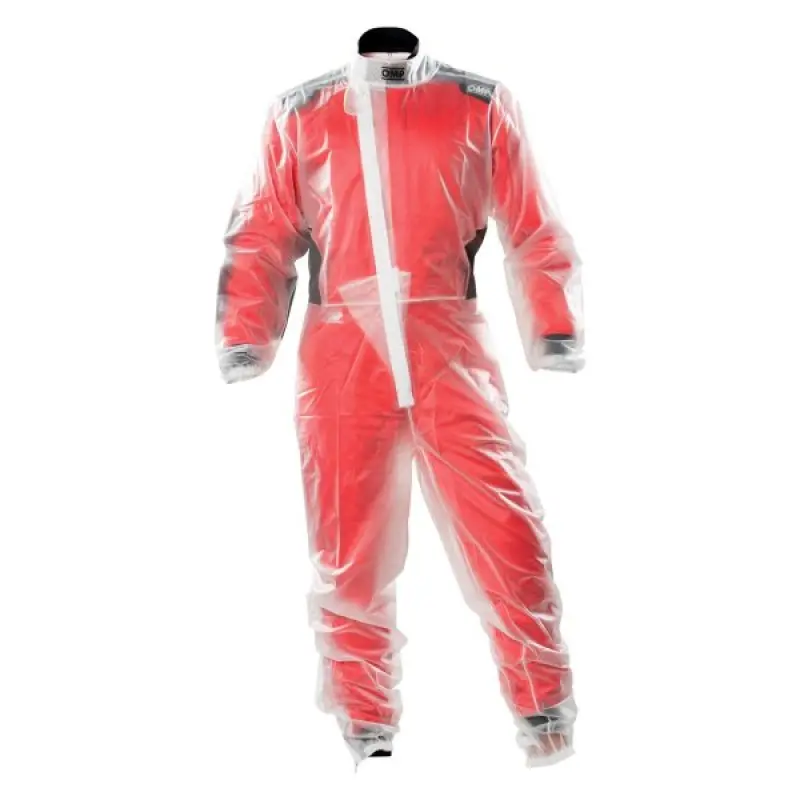 Omp Transparent Rain Suit – Medium Size 1