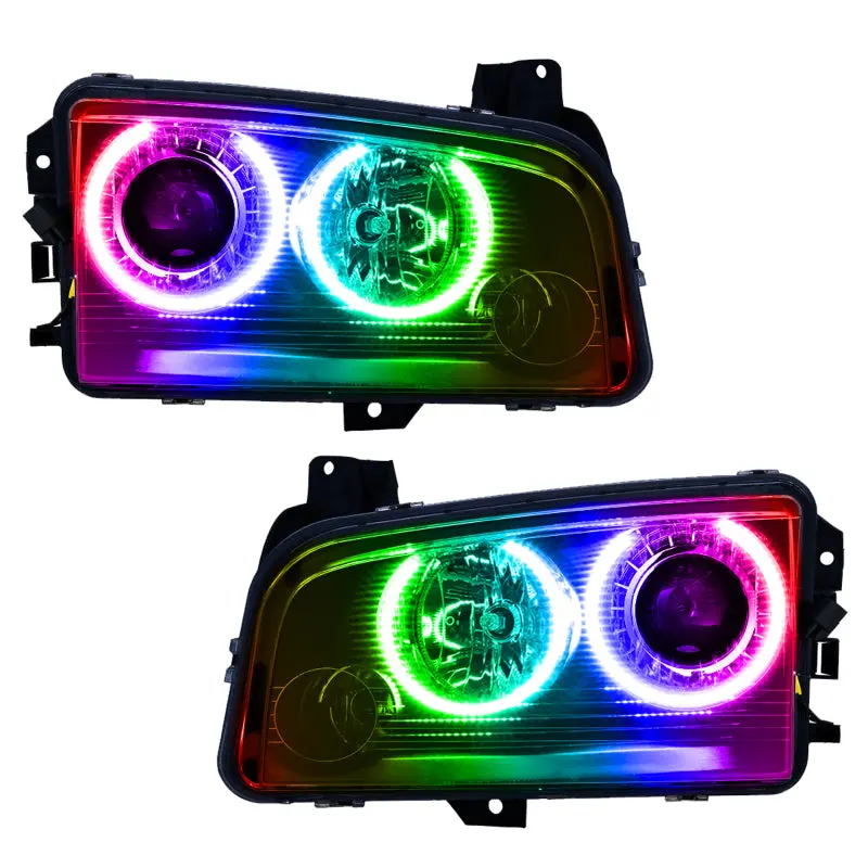 Oracle 08-10 Dodge Charger Smd Hl (Hid) - Colorshift See Warranty 1