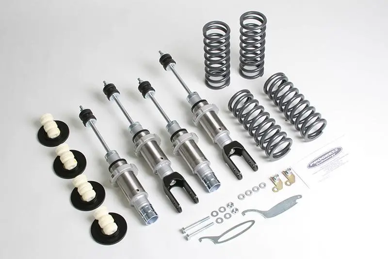 Progress Tech 89-91 Honda Civic/Si/Crx Coil-Over 3 System (Fr 550Lb / Rr 650Lb) Factory Top Hat Only 1