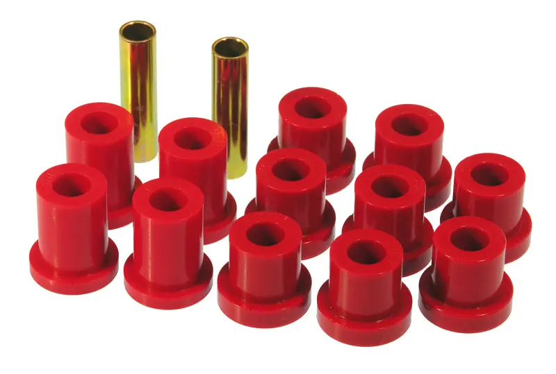 Prothane Red Rear Spring Bushing Kit For 1956–1957 Chevrolet Full-Size Vehicles 1