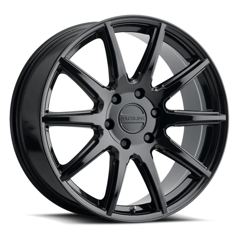Raceline 159B Spike Gloss Black Wheel – 20X8.5In, 5X139.7Mm, +15Mm Offset, 106.5Mm Bore 1