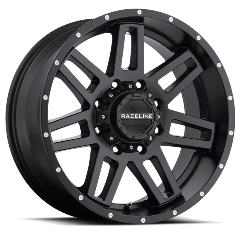 Raceline 931B Injector 17X8.5In / 6X139.7/6X135 Bp / 18Mm Offset / 106.1Mm Bore - Satin Black Wheel 1