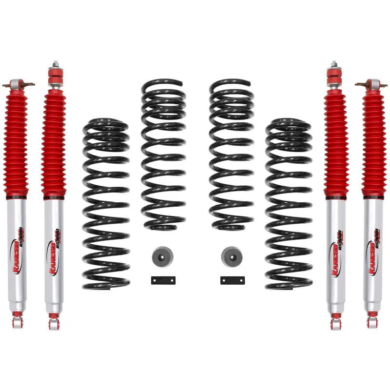 Rancho Suspension System For 2007–2017 Jeep Wrangler – Front & Rear Combo Kit (Master Part Number) 1
