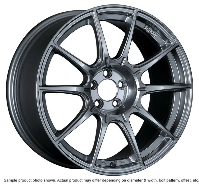Ssr Gtx01 Dark Silver Alloy Wheel – 18X9.5", 5X100Mm, +40Mm Offset, Designed For Scion Frs & Subaru Brz 1