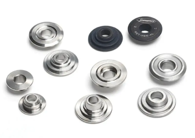 Supertech Ec3020 Titanium Valve Retainers For Toyota 2Rz Engines (6Mm Stem, 6°) 1