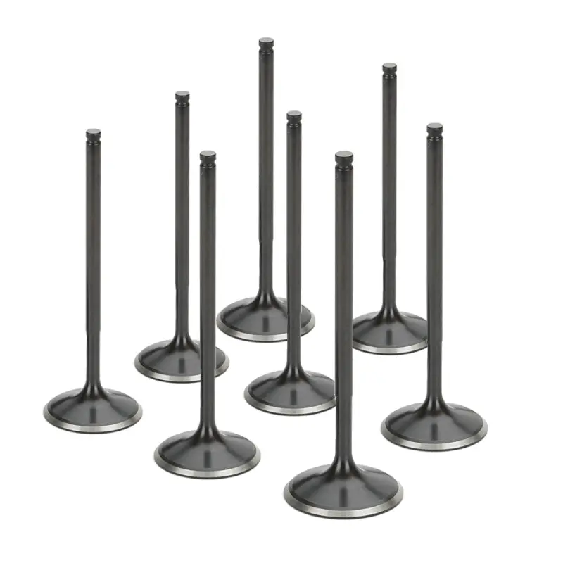 Supertech Nitrided Intake Valves For Mazda Miata Na (1.8L) – 34X5.96X102.60Mm, +1Mm Head Diameter, Black Finish (Set Of 8) 1