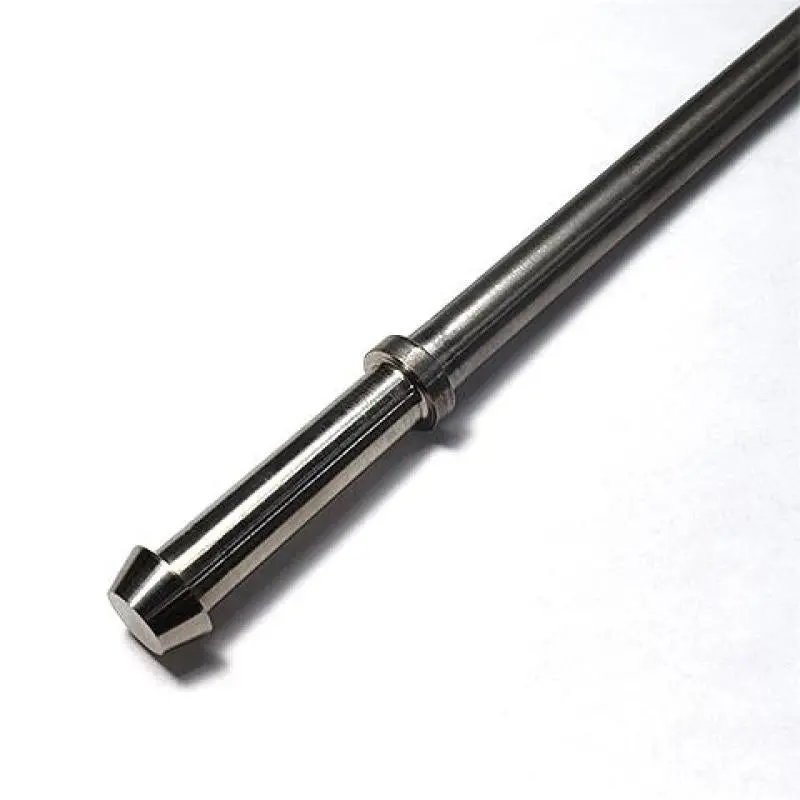 Ticon Industries Titanium Exhaust Hanger Rod — 8In X 3/8In, Mushroom-End Billet Design 1